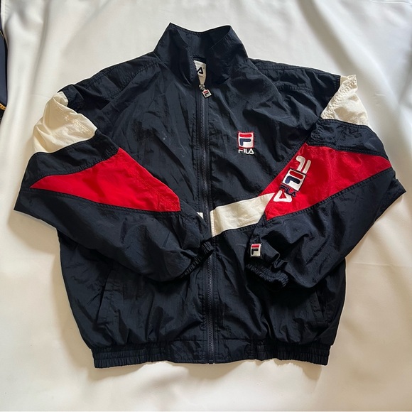 Vintage Fila Windbreaker M - Picture 4 of 6